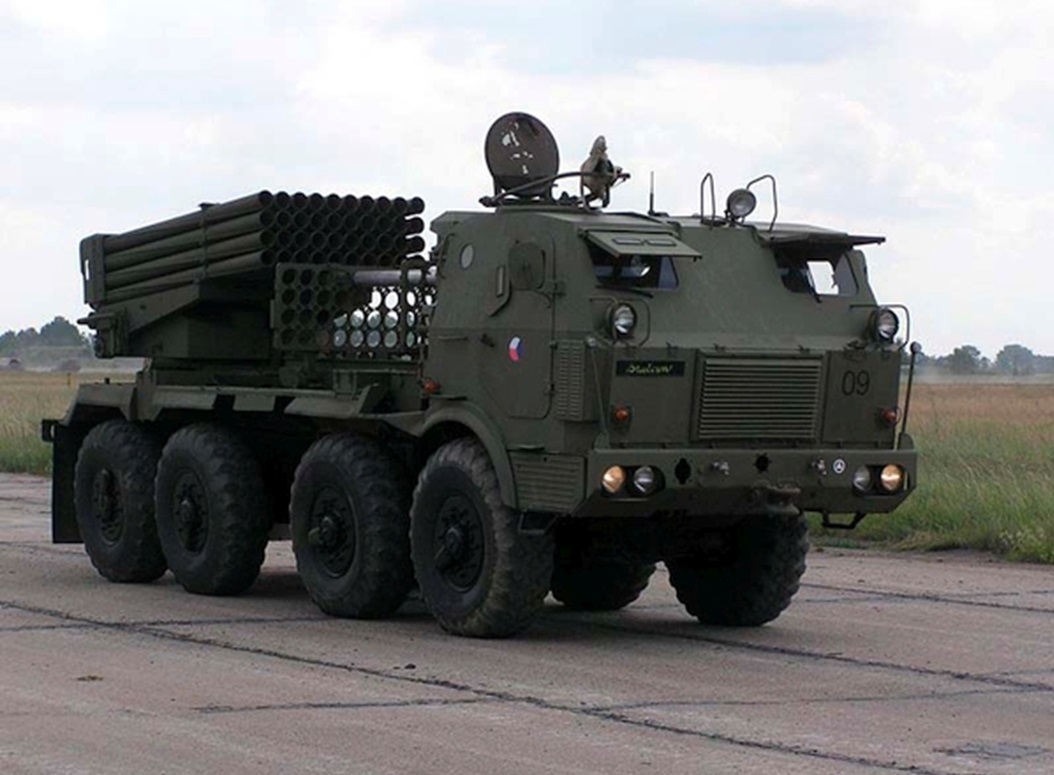 РСЗВ RM-70 Vampire чеської армії, Defense Express