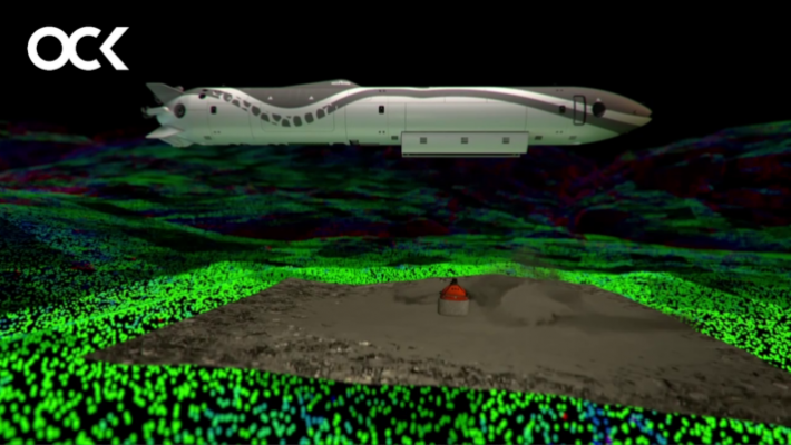 Рендер підводного морського дрона-доставника "Аргус-Д"