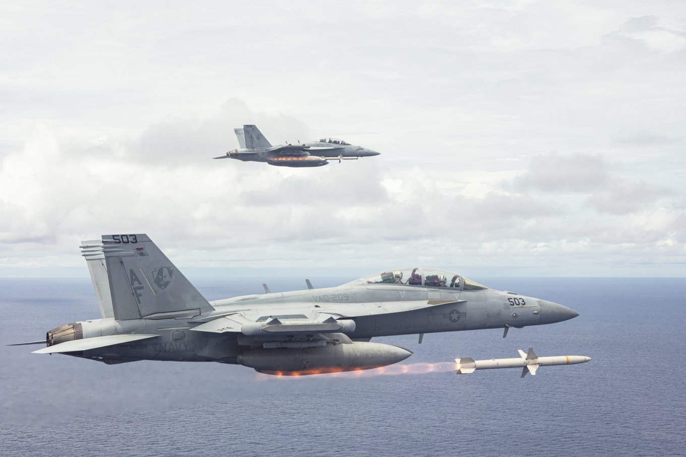 AGM-88 HARM пуск