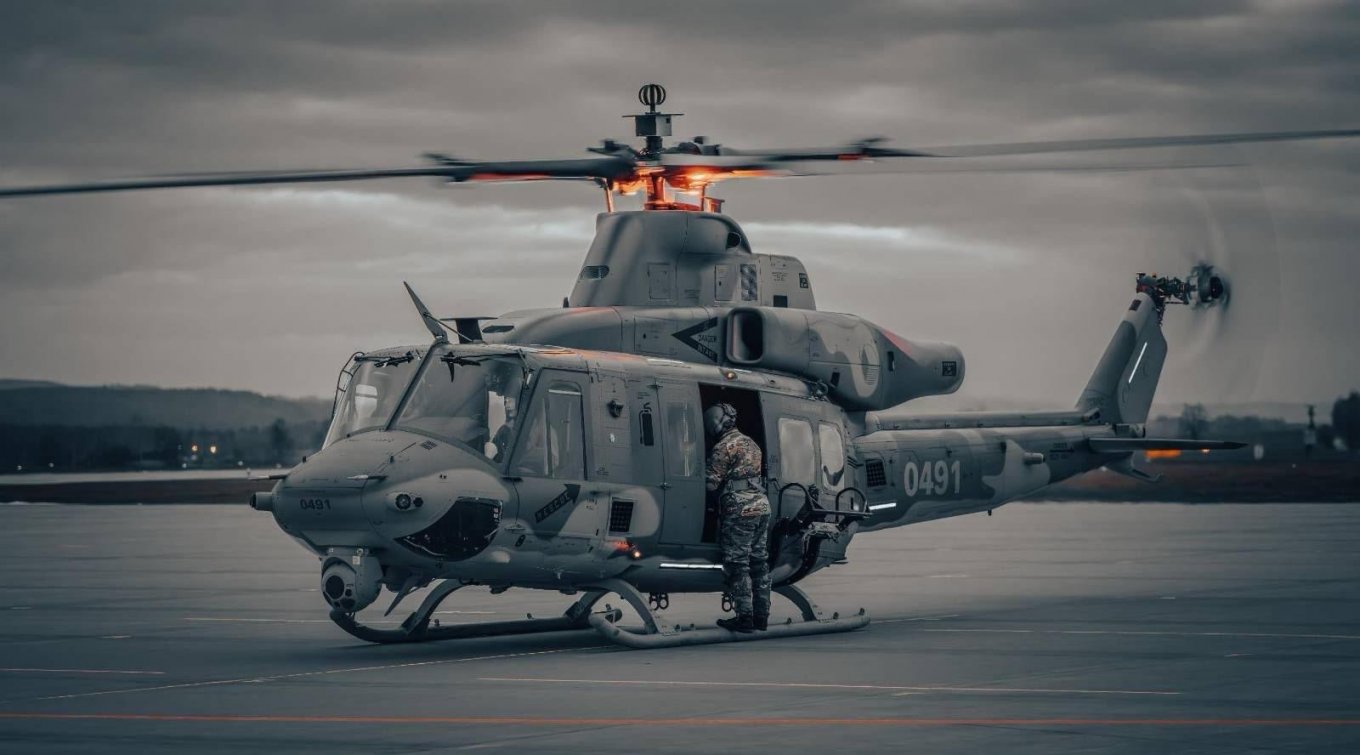 Вертоліт UH-1Y Venom збройних сил Чехії