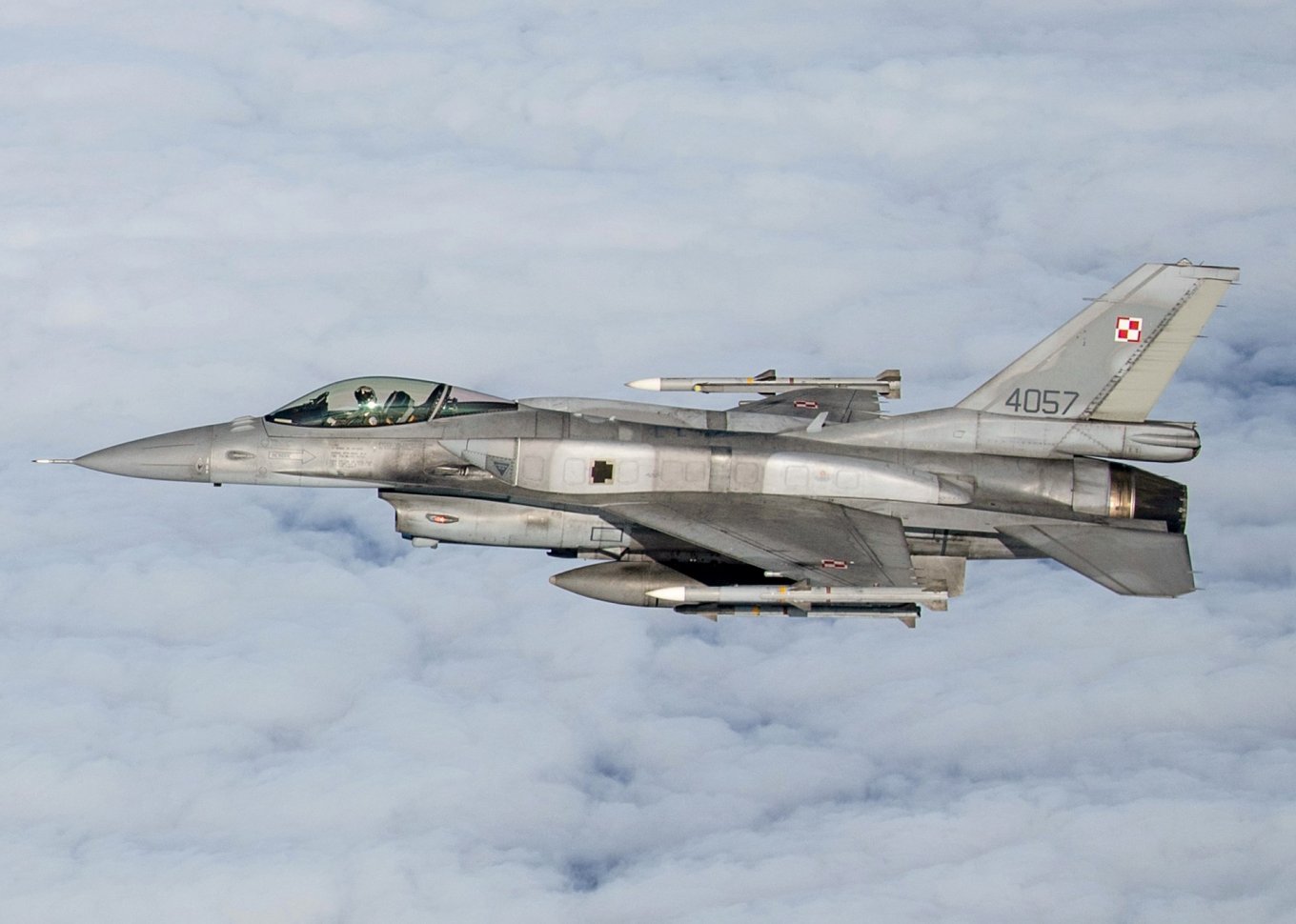 Винищувач F-16C польських повітряних сил