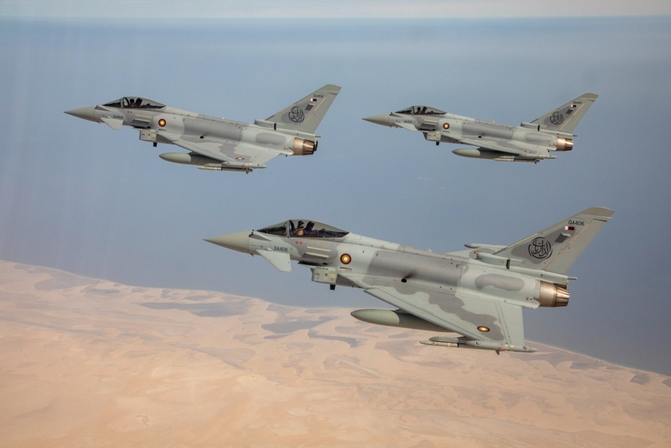 Винищувач Eurofighter Typhoon Повітряних сил Катару