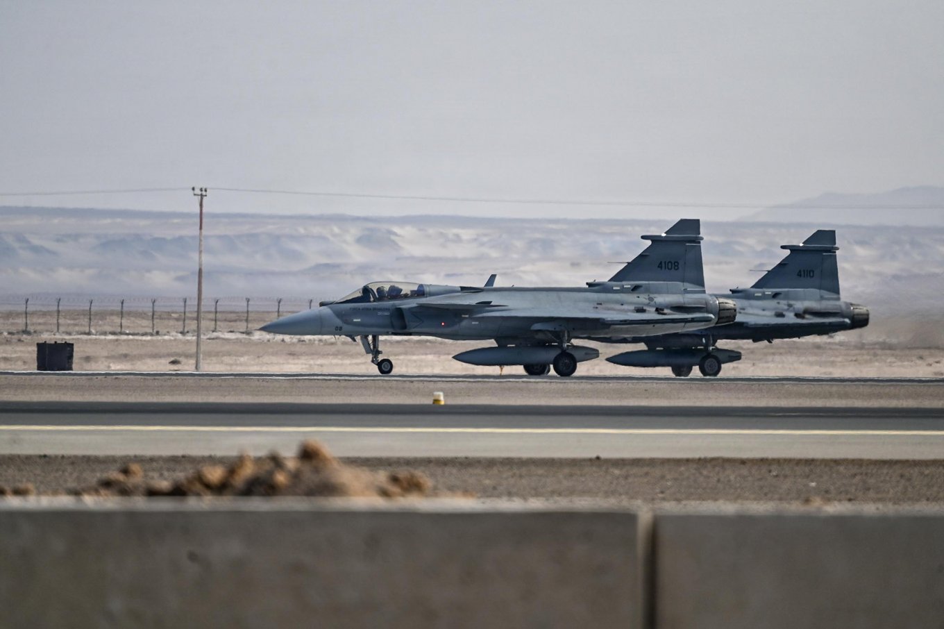 Хоча Бразилія озброїлася Gripen ще у 2022, вони вперше взяли участь у багатонаціональних навчаннях за кордоном