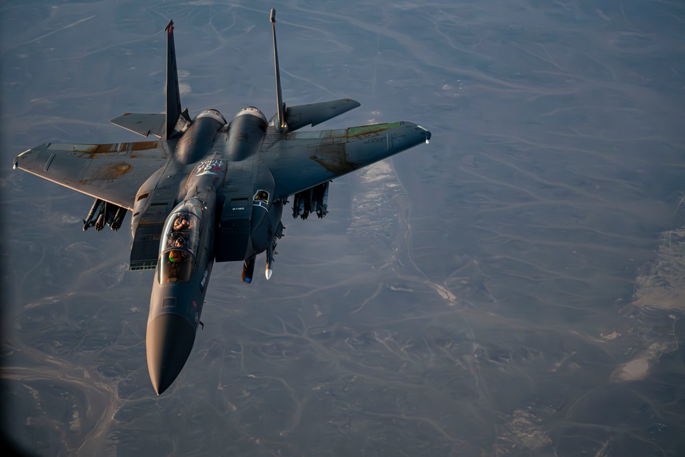 F-15E ВПС США з ознаками зносу