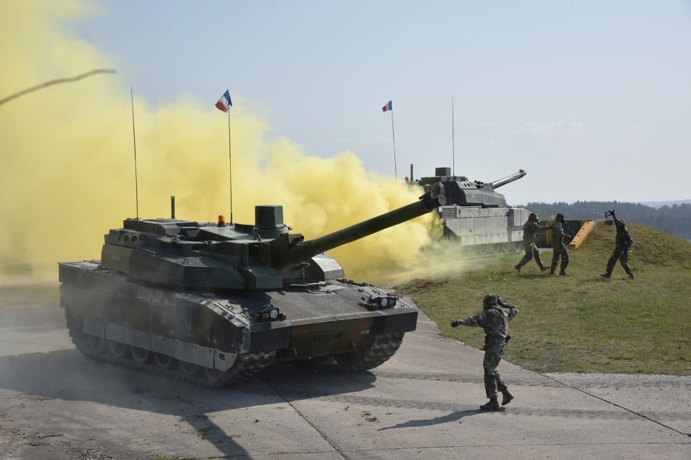 Французькі танки Leclerc, ілюстративне фото з відкритих джерел