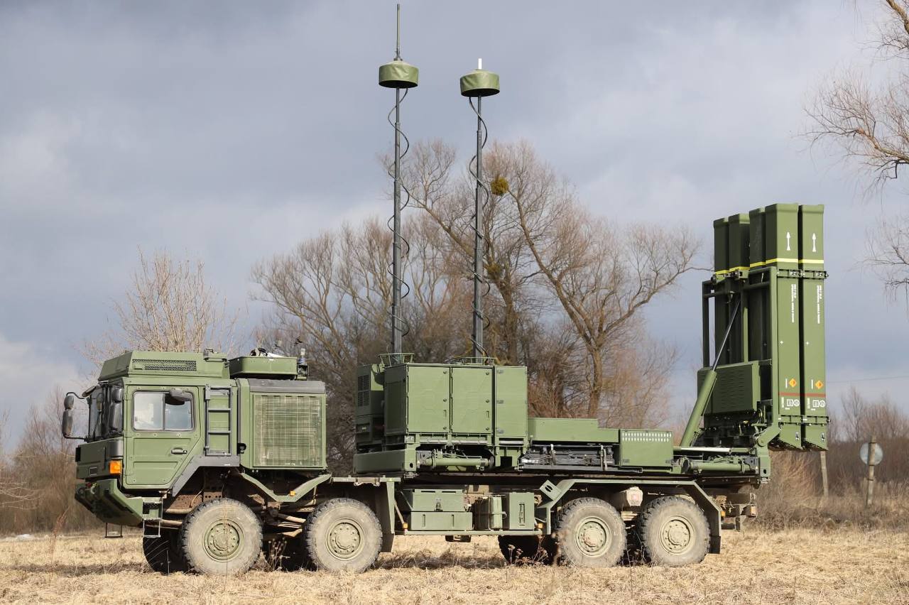 Пускова установка зенітно-ракетного комплексу IRIS-T SLM