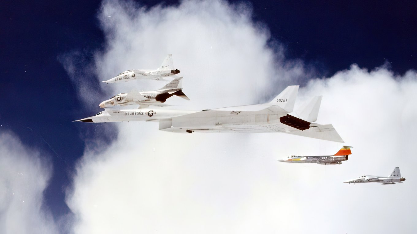 XB-70A Valkyrie катастрофа