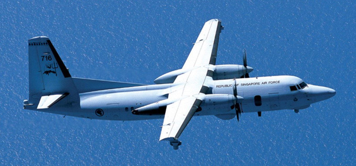 Морський патрульний літак Fokker 50 на озброєнні Сінгапуру