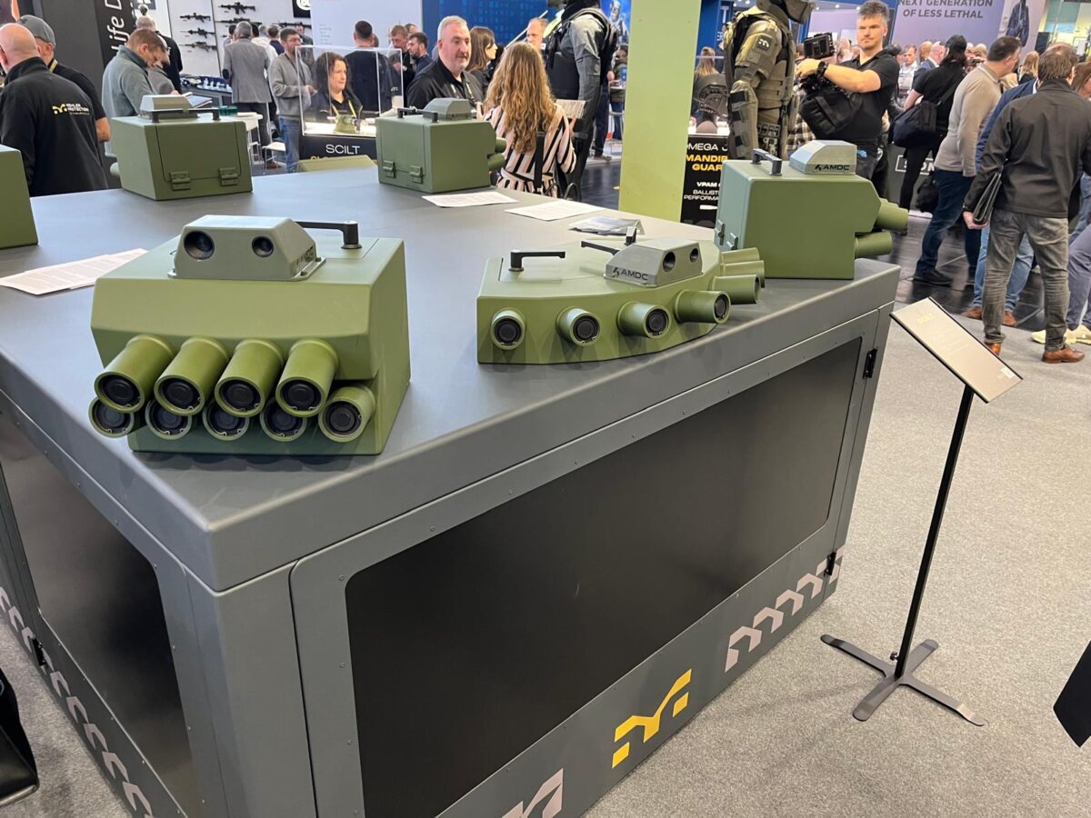 Протидроновий комплекс активного захисту SCILT під час Enforce Tac 2026. Фото - hartpunkt / Вальдемар Гейгер