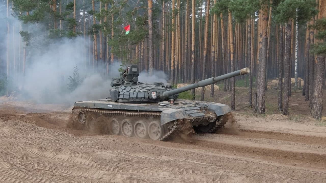 Т-72 армії Білорусі