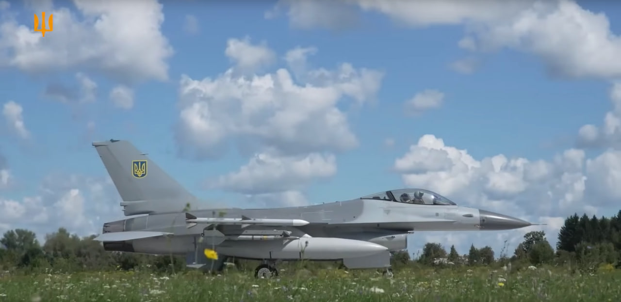 Винищувач F-16AM Повітряних сил ЗСУ