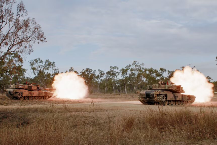 Австралійські Abrams M1A1 SA. Фото - Australian Defence Force