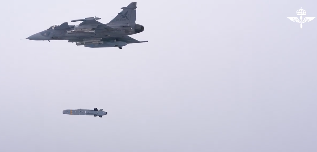 крилата ракета Taurus винищувач Gripen C пуск