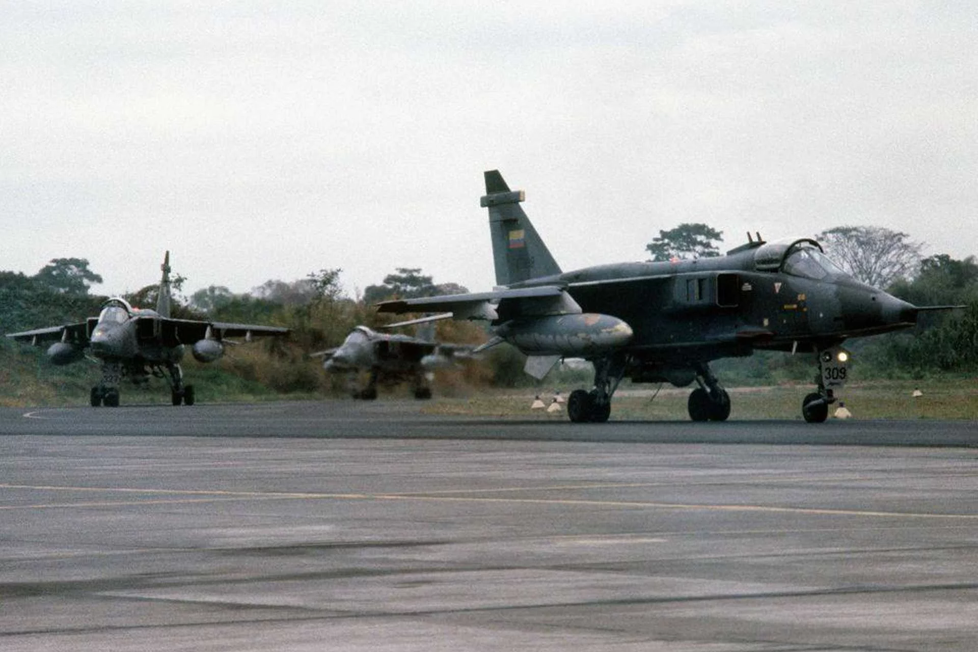 Jaguar ВПС Еквадору. Фото - ВПС Еквадору