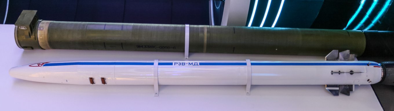 РЗВ-МД - вона ж 9М338К під час виставки у 2013 році