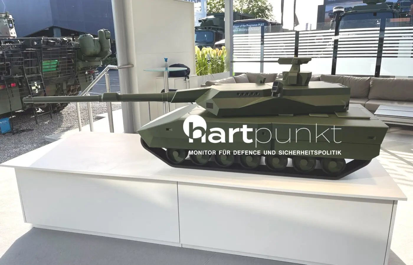 Німецький концепт танка MBT Vision 2032, який може лягти в основу MARTE