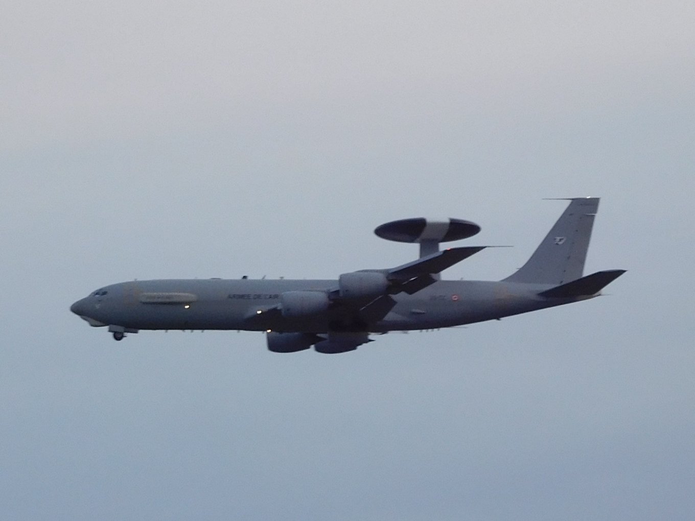Boeing E-3F Sentry повітряно-космічних сил Франції