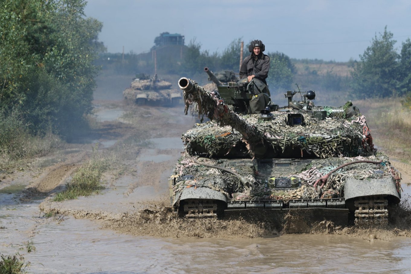 на Рівненському загальновійськовому полігоні проходить конкурс на кращий танковий взвод Сухопутних військ ЗСУ, Defense Express