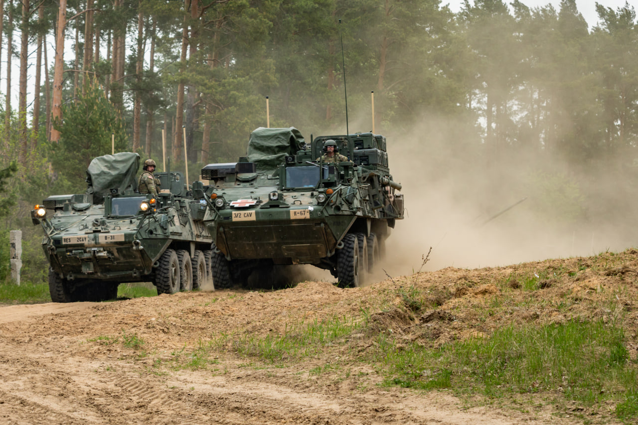 ББМ Stryker армії США у Польщі