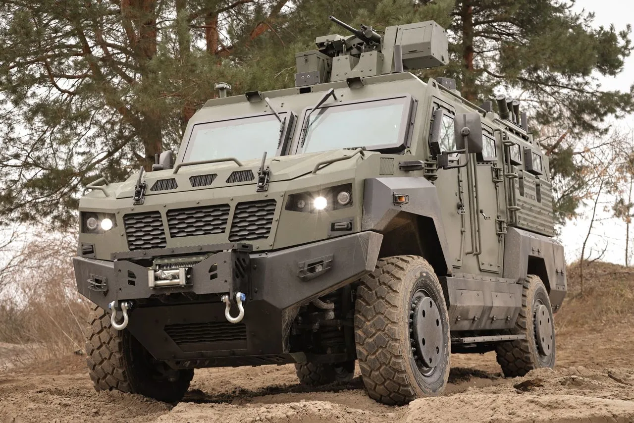 Український бронеавтомобіль UAT.GYURZA-02