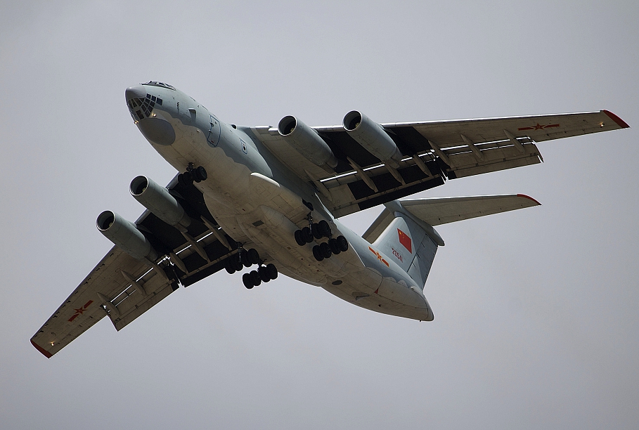 Китай збільшив флот своїх Y-20B як аналогу Ил-76, які замість російських мають китайські двигуни WS-20