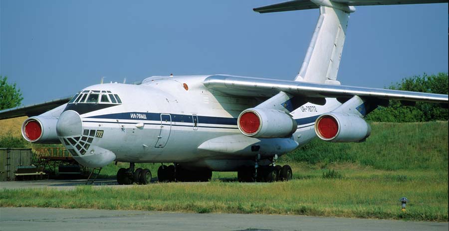 Іл-76МД ПС ЗСУ бн 78772 у Мелітополі в/ч А3840