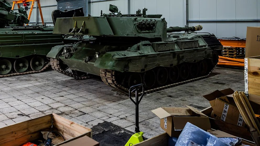 Танк Leopard 1 на ремонтних потужностях Rheinmetall в Україні, 2025 рік