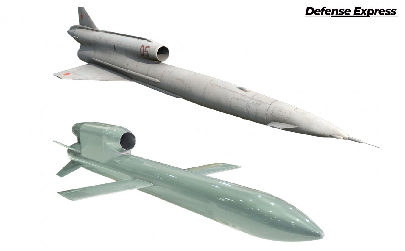 FP-5 &quot;Фламінго&quot; та Ту-141 &quot;Стриж&quot;, мастшаб не дотримано