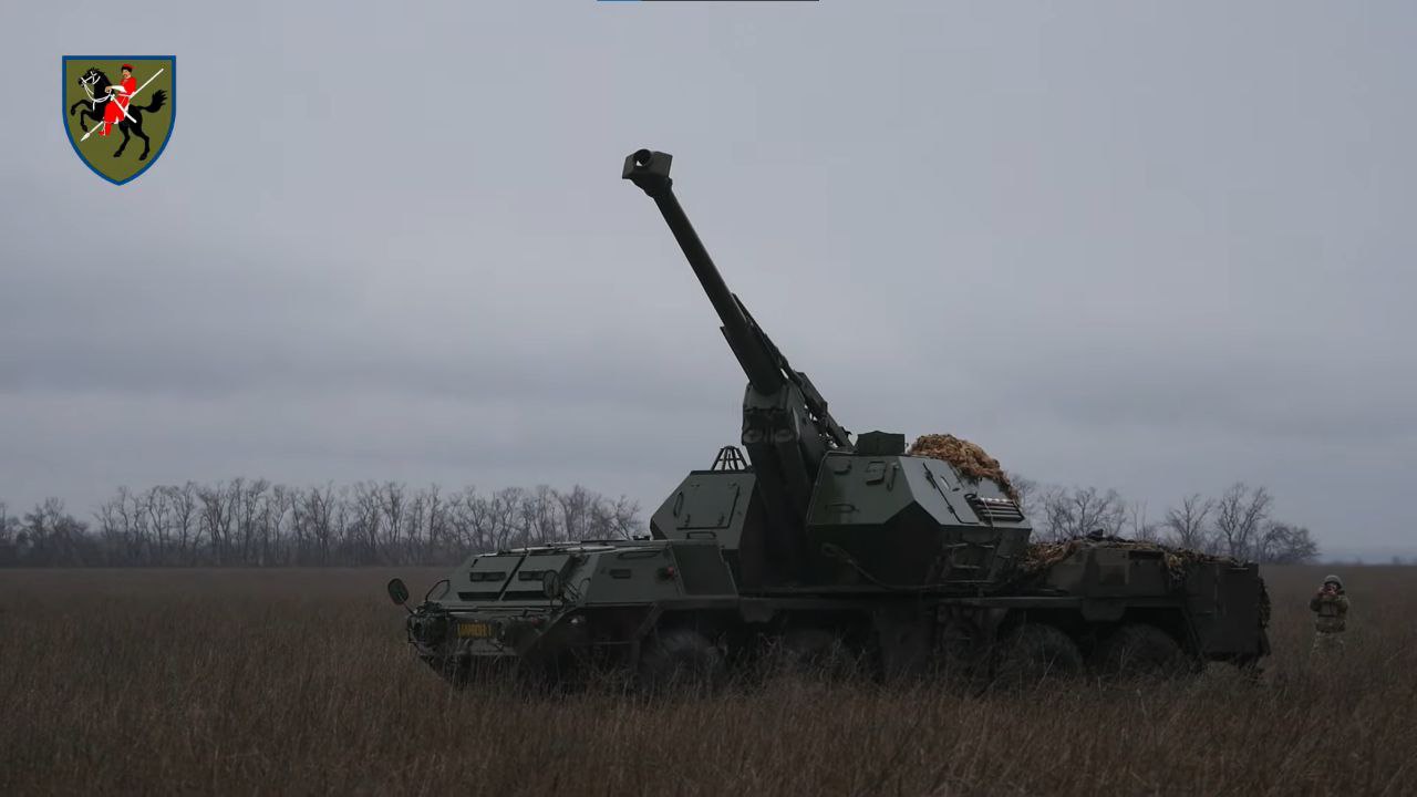152-мм САУ ShKH vz. 77 DANA на озброєнні 110-ї ОМБр ЗСУ