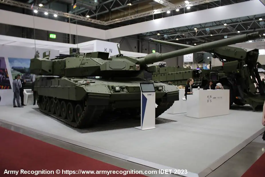 Оновлений Leopard 2A8, фото Army Recognition