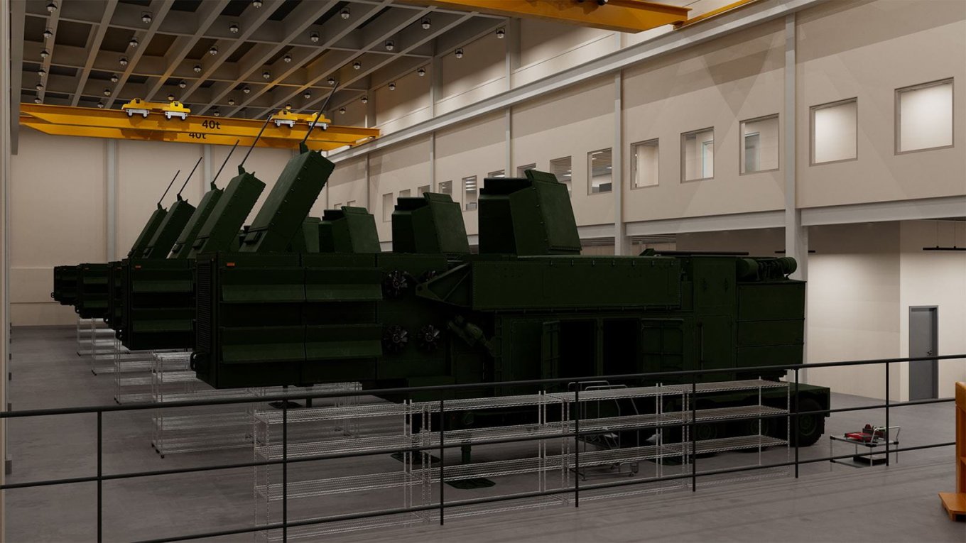 Виробництво РЛС LTAMDS