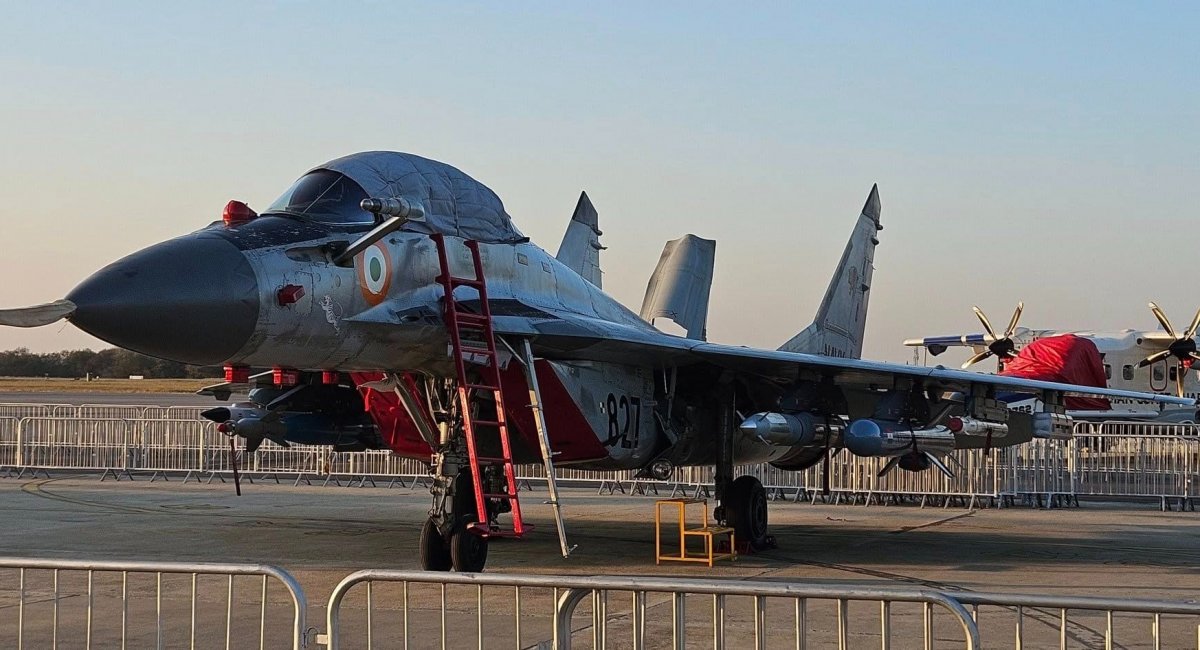 Демонстрація МиГ-29К на Aero India 2025, фото з відкритих джерел