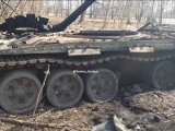 Ворожба, знищений російський танк Т-72Б3