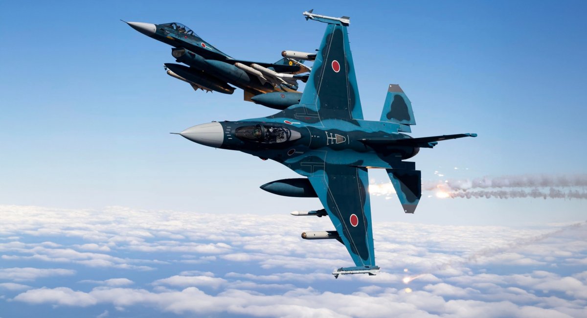 Mitsubishi F-2 (всі фото: Japan Air Self-Defense Force) 