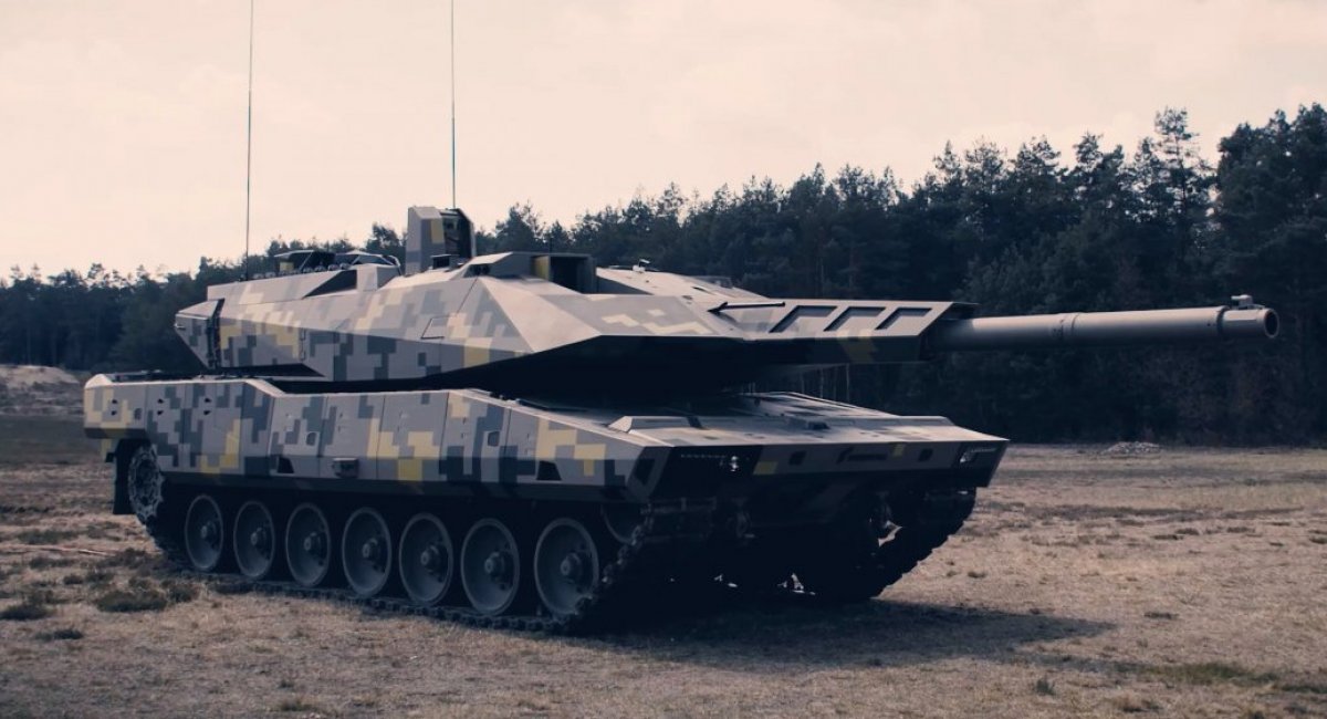 Демонстратор танка KF51 Panther. Фото: Rheinmetall