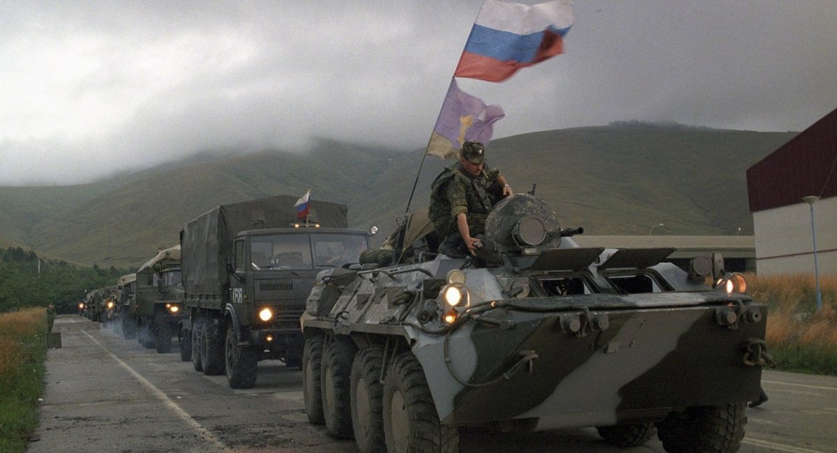 РФ вивела бойові частини з Південної Осетії та намагається кинути їх в Україну (відео)