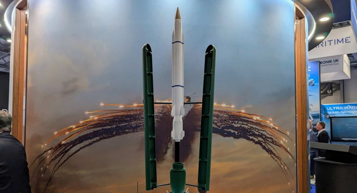 Модель пуску ракети AARGM-ER із капсули SACS від Northrop Grumman, фото наводить Naval News