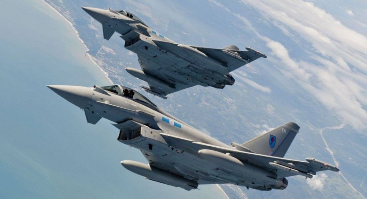 Багатоцільові винищувачі четвертого покоління Королівських повітряних сил Великої Британії Eurofighter Typhoon