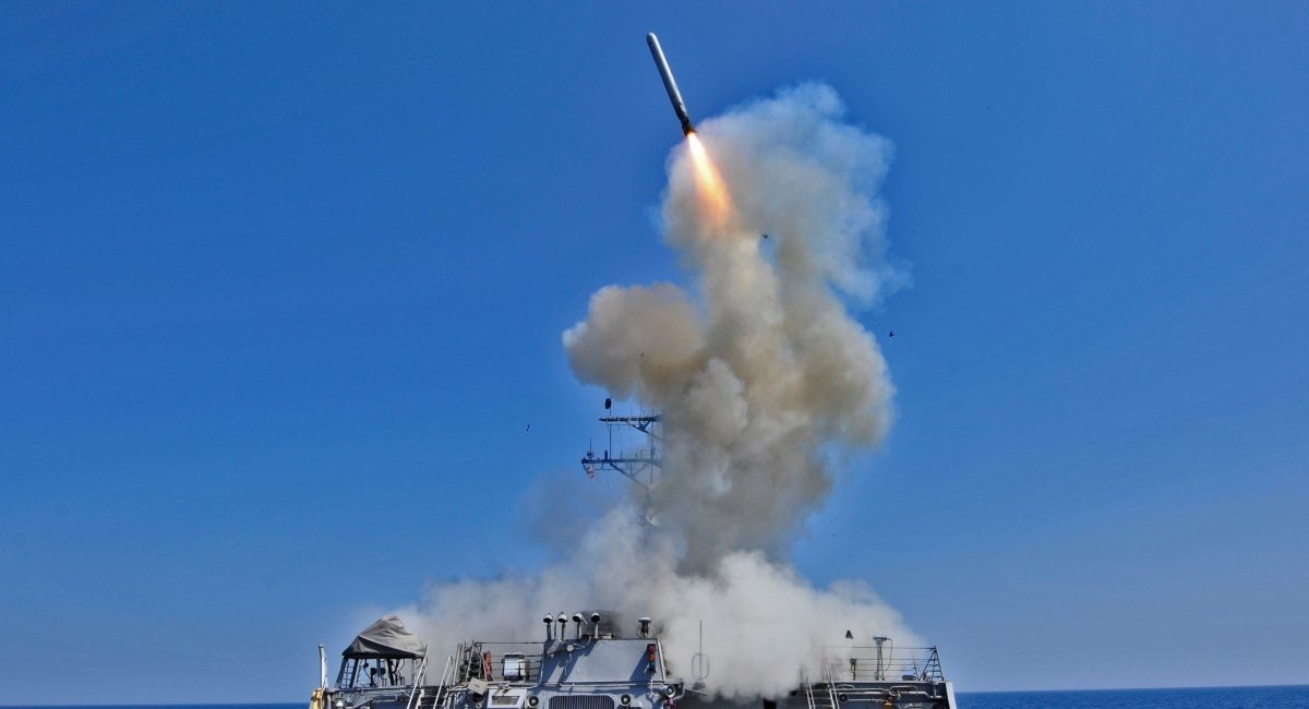 Пуск КР Tomahawk з корабля
