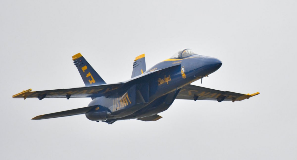 Палубний винищувач F/A-18E Super Hornet. Фото: US DoW