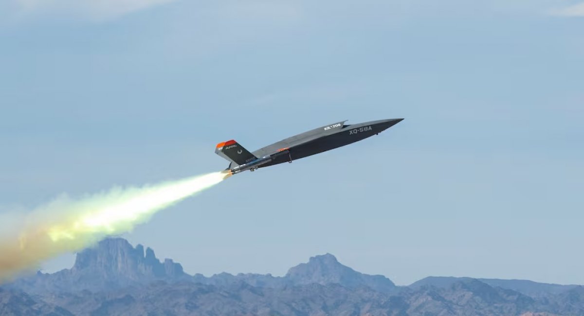 XQ-58A Valkyrie в польоті. Фото: U.S. Air Force