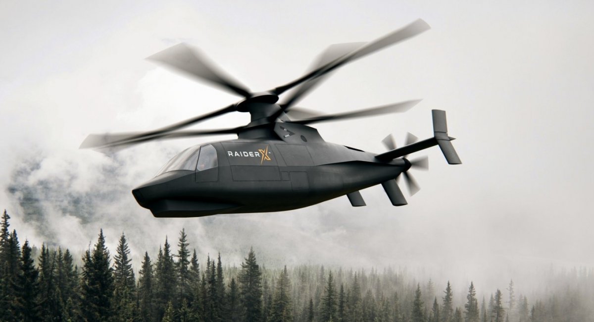 Прототип гелікоптера Sikorsky Raider X