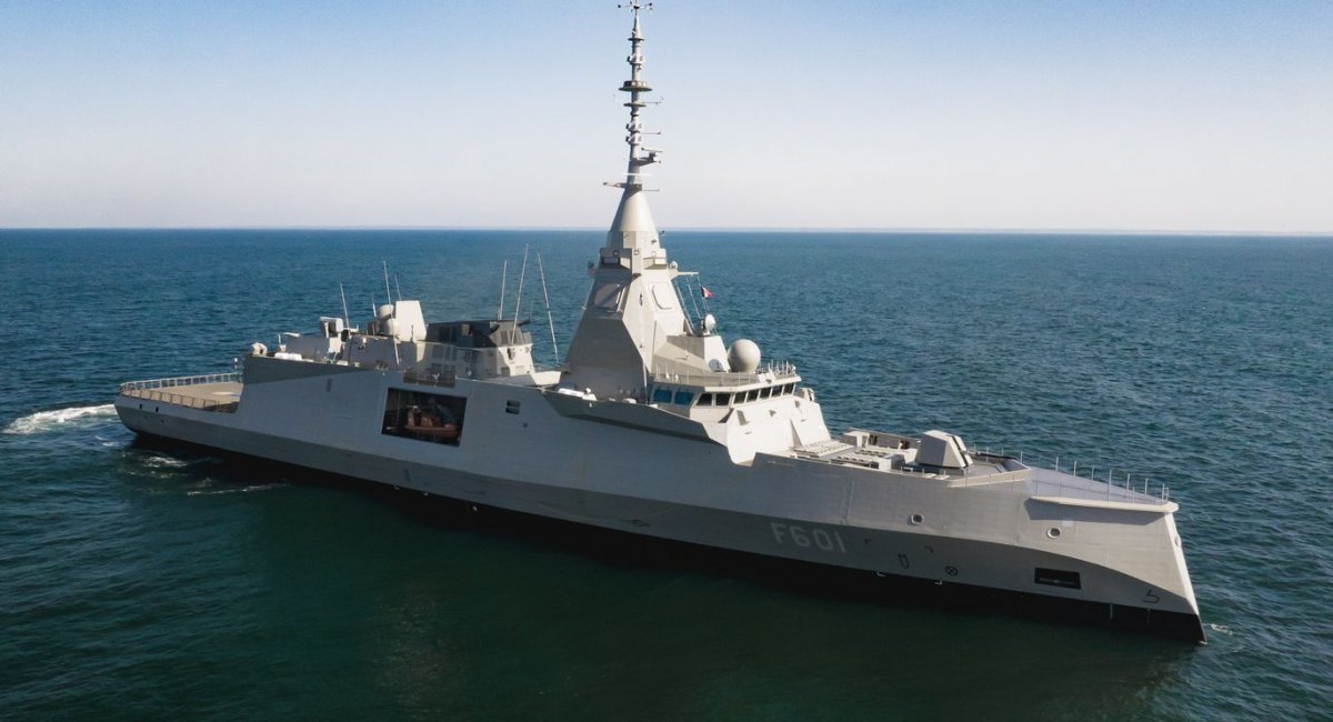 Французький фрегат Amiral Ronarc'h класу FDI. Фото: Naval Group