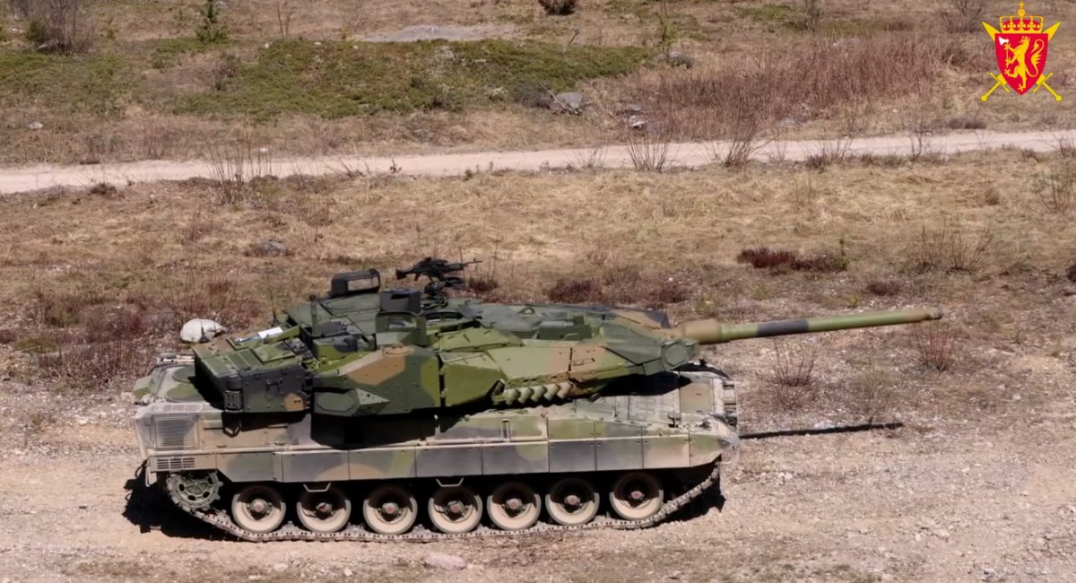 Танк Leopard 2A8NO. Фото: Міноборони Норвегії