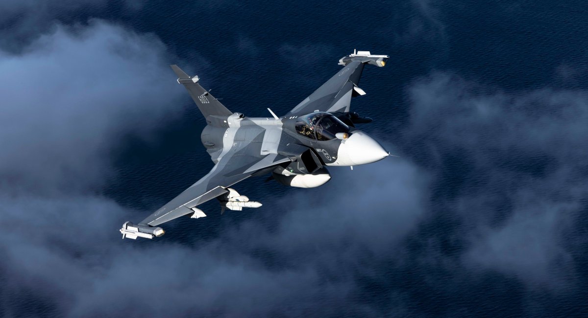 JAS 39 Gripen E (всі фото: Saab)