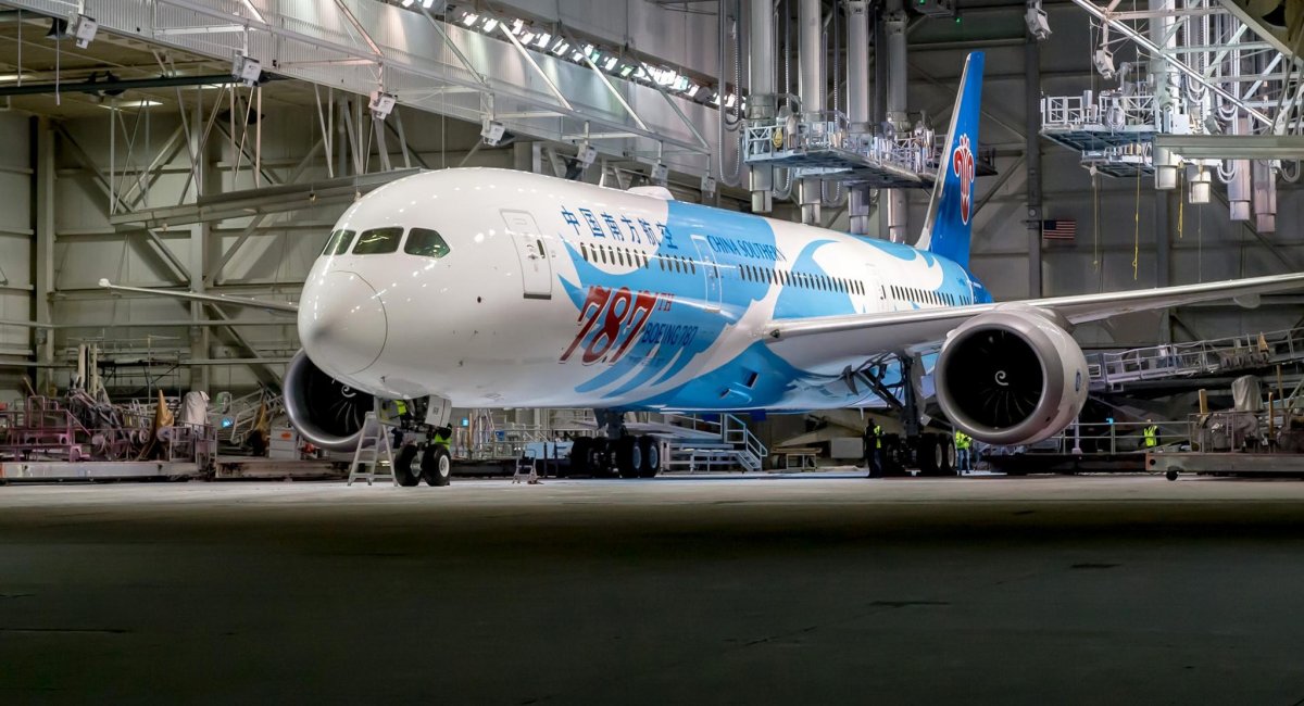 Boeing 787 Dreamliner China Southern (всі фото: Boeing) 