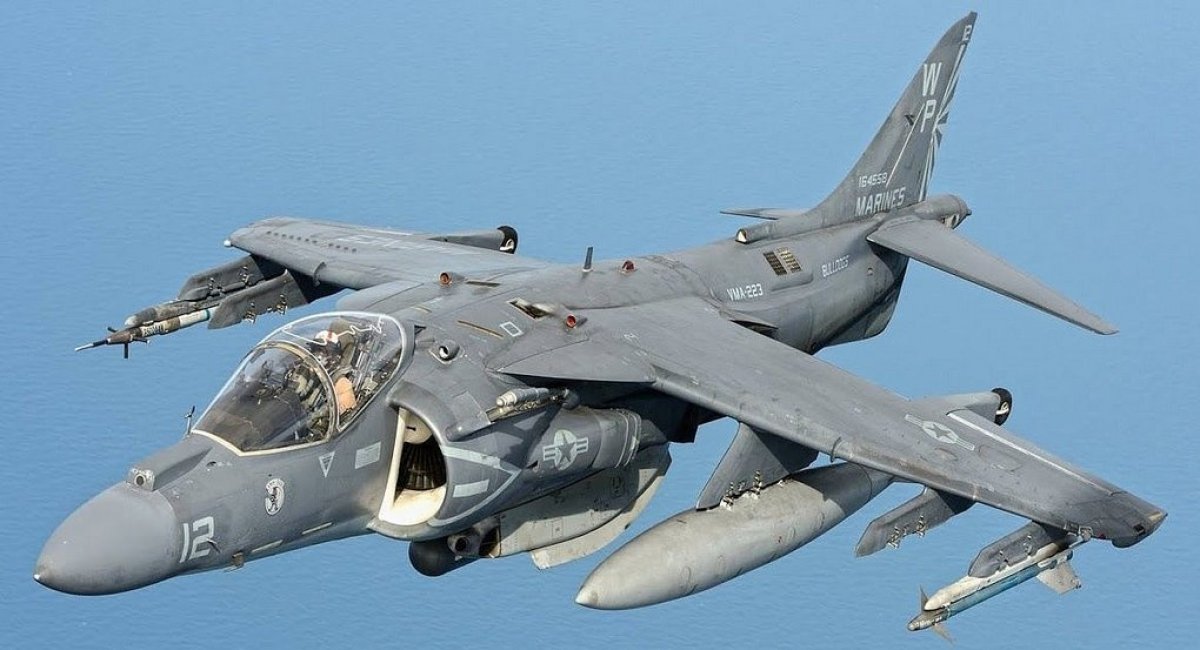 AV-8B Harrier II зі складу авіації Корпусу морської піхоти США, ілюстративне фото з відкритих джерел