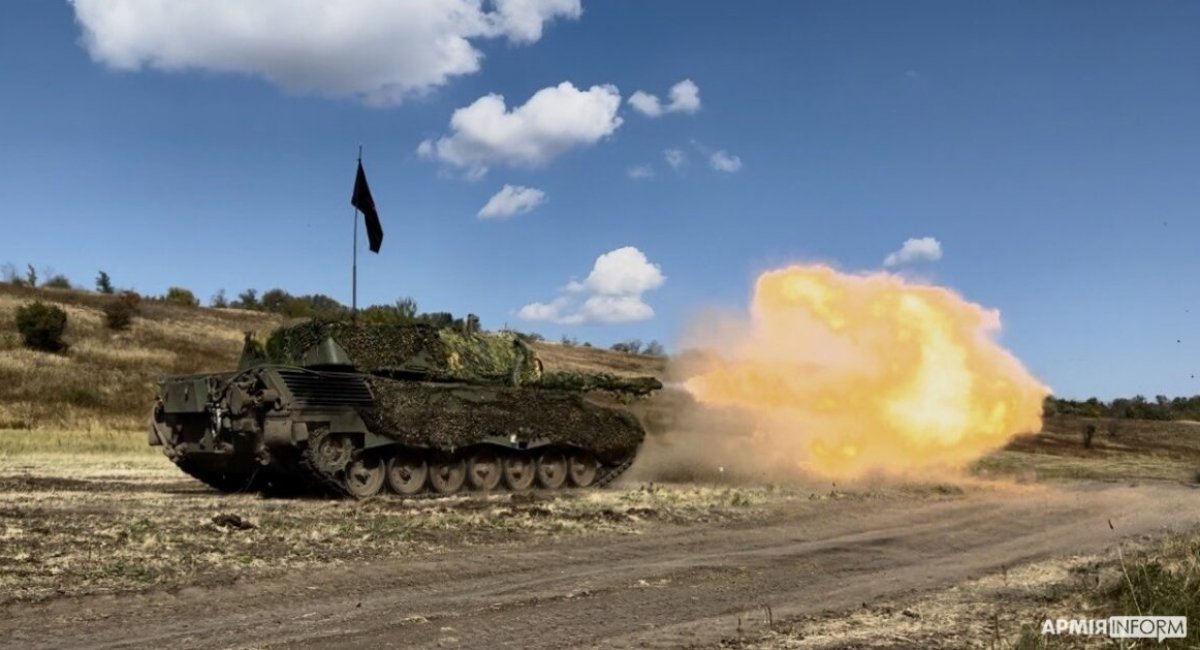 Leopard 1A5 на озброєнні Сил оборони України, фото — АрміяInform
