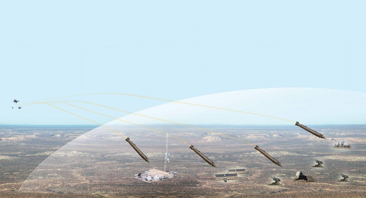 Застосування аеробалістичної ракети Rampage, ілюстративне зображення від Elbit Systems
