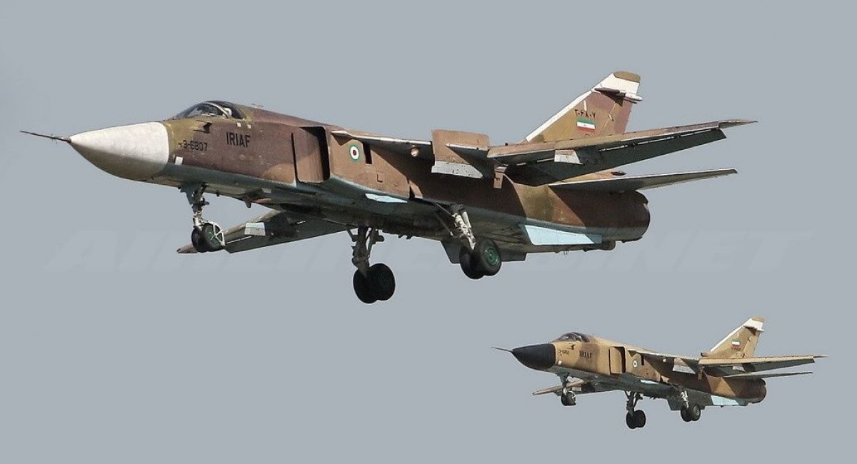 Бомбардувальники Су-24МК ВПС Ірану, ілюстративне фото з відкритих джерел